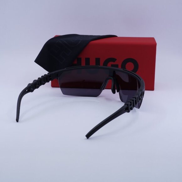 Hugo Boss HG 1284/S 0807 IR Shield Sunglasses - Black/Grey - Picture 10 of 10